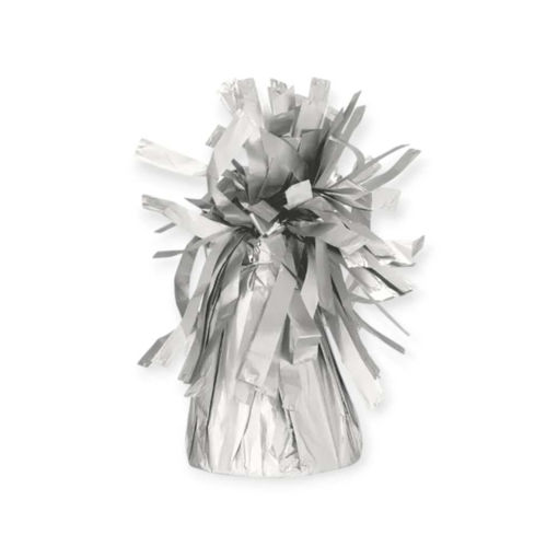 Picture of FOIL BALLOON WEIGHT SATIN SILVER 130G